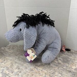 Vintage The Disney Store Eeyore Plush With Tags